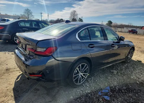 2020 BMW 330Xi из США, поврежденный, VIN 3MW5R7J09L8B21653